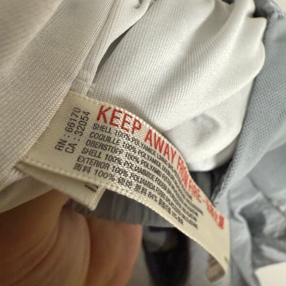 Free People FP Movement The Way Home Gray Smocked High Rise Athletic Shorts M - Picture 8 of 8